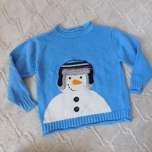 Hartstrings snowman sweater 4t xs
